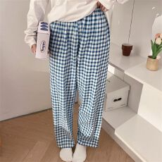 批发2026年春秋新款云朵棉女款卡通可爱睡裤长裤舒适简约可外穿单裤