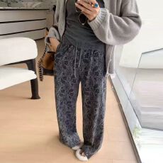 批发实价复古青少年裤子女百搭高街学生直筒裤秋季新款阔腿<b class='q'>运动</b>休闲