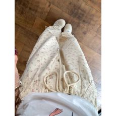 批发原版做法#纯棉斜纹#早春满印碎花直筒休闲<b class='q'>裤</b>女秋<b class='q'>宽松</b>工装长<b class='q'>裤</b>子女