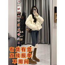 短款棉服女冬季新款外套棉袄棉衣2025年新款小个子面包服韩系爆款