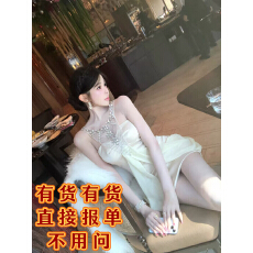 批发天鹅er 美貌尤怜中古<b class='q'>时尚</b>百搭高腰<b class='q'>连衣裙</b>E25Q10439