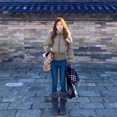 批发加绒设计感蓝色复古小脚牛仔裤高腰修身<b class='q'>紧身</b>显瘦九分铅笔裤