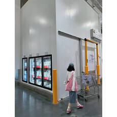 复古奶油蓝七分牛仔裤女夏季新款宽松显瘦设计感休闲百搭直筒中裤