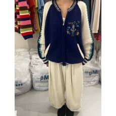 批发VENTI韩国<b class='q'>东大门</b><b class='q'>代购</b>2025秋冬女装新款拉链圆领长袖针织开衫女