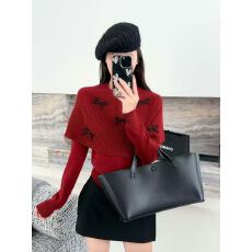 批发圣诞新年红色蓬毛衣女2026春款内搭<b class='q'>打底衫</b>慵懒高级感针织上衣