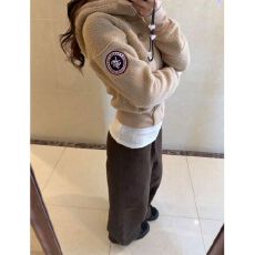 批发加奥粒绒 原版做工【广州原版面料复合】羊羔绒外套女