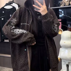 批发薄款#后包领+白金拉链+烫钻【华夫格复合】拉链<b class='q'>卫衣</b><b class='q'>男</b>女同款