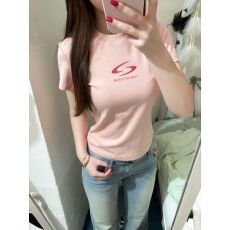 批发1*1纯棉 常规款正肩常规<b class='q'>短袖</b> 高弹力新款夏季修身显瘦洋气上衣