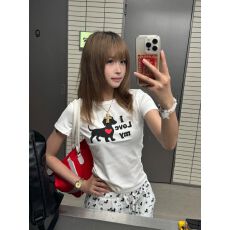 批发1*1纯棉 常规款正肩常规<b class='q'>短袖</b> 高弹力新款夏季修身显瘦洋气上衣