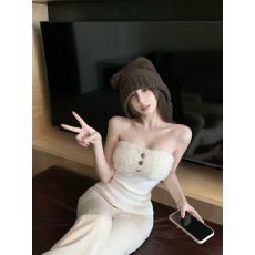 批发已出货 <b class='q'>夏</b>性感露背辣妹抹胸背心女上衣