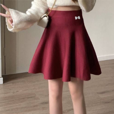 批发已出货 a字半身裙2025春夏新款外穿遮臀百褶伞裙子女短款