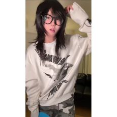 批发已出货 字母印花长袖T恤女秋冬<b class='q'>街头</b>轻亚宽松上衣