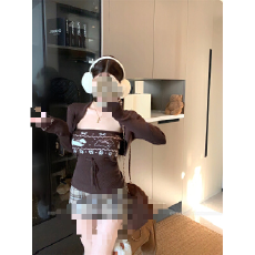 批发已出货 费尔岛提花长袖针织开衫秋<b class='q'>冬</b>季复古修身背心两件套装