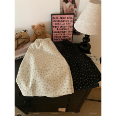 批发已出货 甜美<b class='q'>清新</b>宽松通勤减龄显瘦百搭碎花2026款花苞碎花半身裙