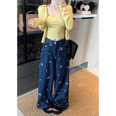 批发慵懒开衫<b class='q'>外套</b>女秋季套装<b class='q'>修身</b>条纹吊带背心上衣两件套