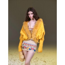 批发RunRunSweet原创 美式复古蝙蝠袖绞花<b class='q'>宽松</b>开衫百搭针织外套秋冬