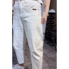 批发2026年春夏季新款高腰大码九分裤<b class='q'>哈伦裤</b>老爹牛仔裤<b class='q'>女</b>洋气显瘦百搭