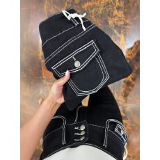 批发2026春季新款明线设计牛仔烟管裤大码女装高腰显瘦百搭九分小脚裤