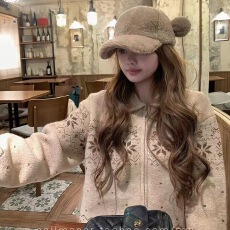 批发已出货 韩国chic费尔岛毛衣韩系慵懒高级感外套开衫女冬新款