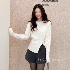 批发已出货秋冬新款韩版时尚气质百搭长袖针织衫女收腰显瘦小众上衣