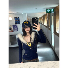 批发Tongiiuu 玲奈芭莉 毛衣外套针织开衫上衣吊带背心包臀<b class='q'>连衣裙</b>女冬