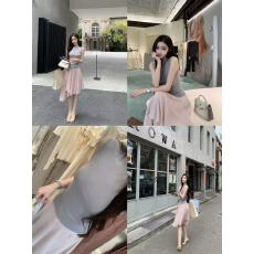 批发【OKMASHOP 05.06 20:00 新品立减15% 】高智感套装女背心+网纱裙
