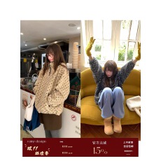 批发RAINY 立领保暖撞边羊羔毛卫衣冬季女抽绳套头拉链口袋宽松外套