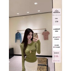 批发12/11 20:00 THE SWAN司凰 张元英私服 内搭打底多色针织上衣