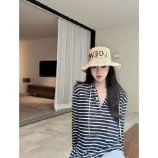 批发Laareetoo 慵懒条纹<b class='q'>长袖</b>T恤女夏季2026年新款轻薄款上衣宽松显瘦