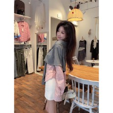 批发气质披肩两件套<b class='q'>条纹</b>衬衫女装2026年春季新款别致甜美显瘦长袖上衣