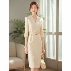 批发2025春季新款法式正式场合气质独特超好看职业女神西装连衣裙<b class='q'>女士</b>