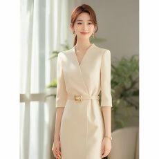 批发2026春季新款法式正式场合气质独特超好看<b class='q'>职业</b>女神西装<b class='q'>连衣裙</b>女士
