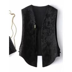 批发2026<b class='q'>春</b>夏新中式国风马甲背心女改良盘扣马...