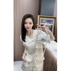批发静香2026年新品气质<b class='q'>中国风</b>长袖上衣长袖61130