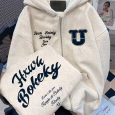 批发<b class='q'>韩国</b>外贸华棉印花开衫拉链<b class='q'>卫衣</b>复合/牛奶丝300克银狐绒400克