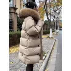 批发面料斜纹，里料320T棉服女工装中长款韩版宽松港风加厚面包服