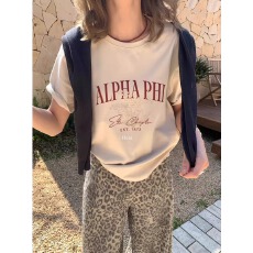 批发官图 21支<b class='q'>纯棉</b>-210克100%棉 2026年春夏装短袖<b class='q'>T</b><b class='q'>恤</b>女韩版印花