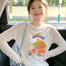 批发180克<b class='q'>亚麻</b>雪花长袖T恤防晒衫打底衫罩衫 透气宽松