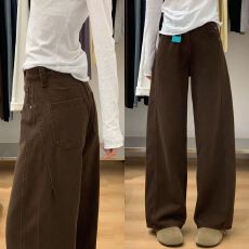 批发大码复古美式弯刀牛仔裤女<b class='q'>秋</b>季胖mm梨形身材高腰显瘦直筒阔腿裤子