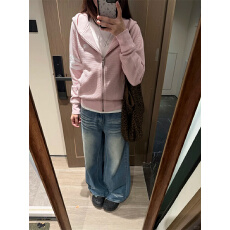 批发美式折痕水洗宽松阔腿<b class='q'>牛仔裤</b>女2026秋季新款高腰显瘦直筒拖地裤