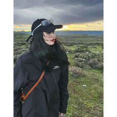 批发黑色美式冲锋衣外套女春秋新款小个子防水防风登山户外夹克<b class='q'>运动服</b>