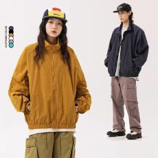 批发轻薄透气防晒服<b class='q'>男</b>女UPF50+户外纯色情侣防紫外线立领迷彩皮肤衣