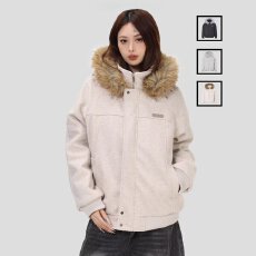 批发巨好看棉服男女款2026新款冬季夹棉毛呢<b class='q'>外套</b>女冬加厚韩系棉衣棉袄