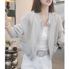 批发夏日休闲防晒短外套2026<b class='q'>新款</b>小香风薄款空调服夏天户外运动防晒衣