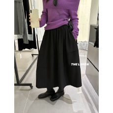 批发毛呢裙<b class='q'>百搭</b>显瘦遮胯显瘦廓形立体伞裙高腰a字大摆半身裙 蓬蓬半裙