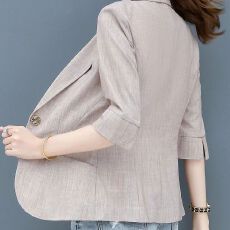 批发小个子西装外套女短款新款高级春夏秋季时尚休闲西服薄款上衣