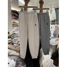 批发加绒加厚笑脸卫<b class='q'>裤</b>冬款通勤时尚百搭束脚加绒休闲<b class='q'>裤</b><b class='q'>垮</b><b class='q'>裤</b>