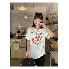 批发短袖通勤上衣夏款<b class='q'>新款</b>卡通tee休闲<b class='q'>运动</b>圆领T恤潮