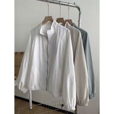 批发美拉德爆款<b class='q'>棒球</b>服<b class='q'>外套</b>女春秋2026新款设计感小众美式夹克灯笼袖