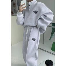 批发卫衣卫裤套装女2026年秋冬新款加绒炸街时尚休闲跑步<b class='q'>运动服</b>两件套